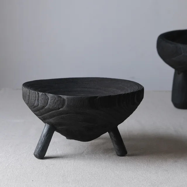 Akira Wooden Deco Bowl / 20cm