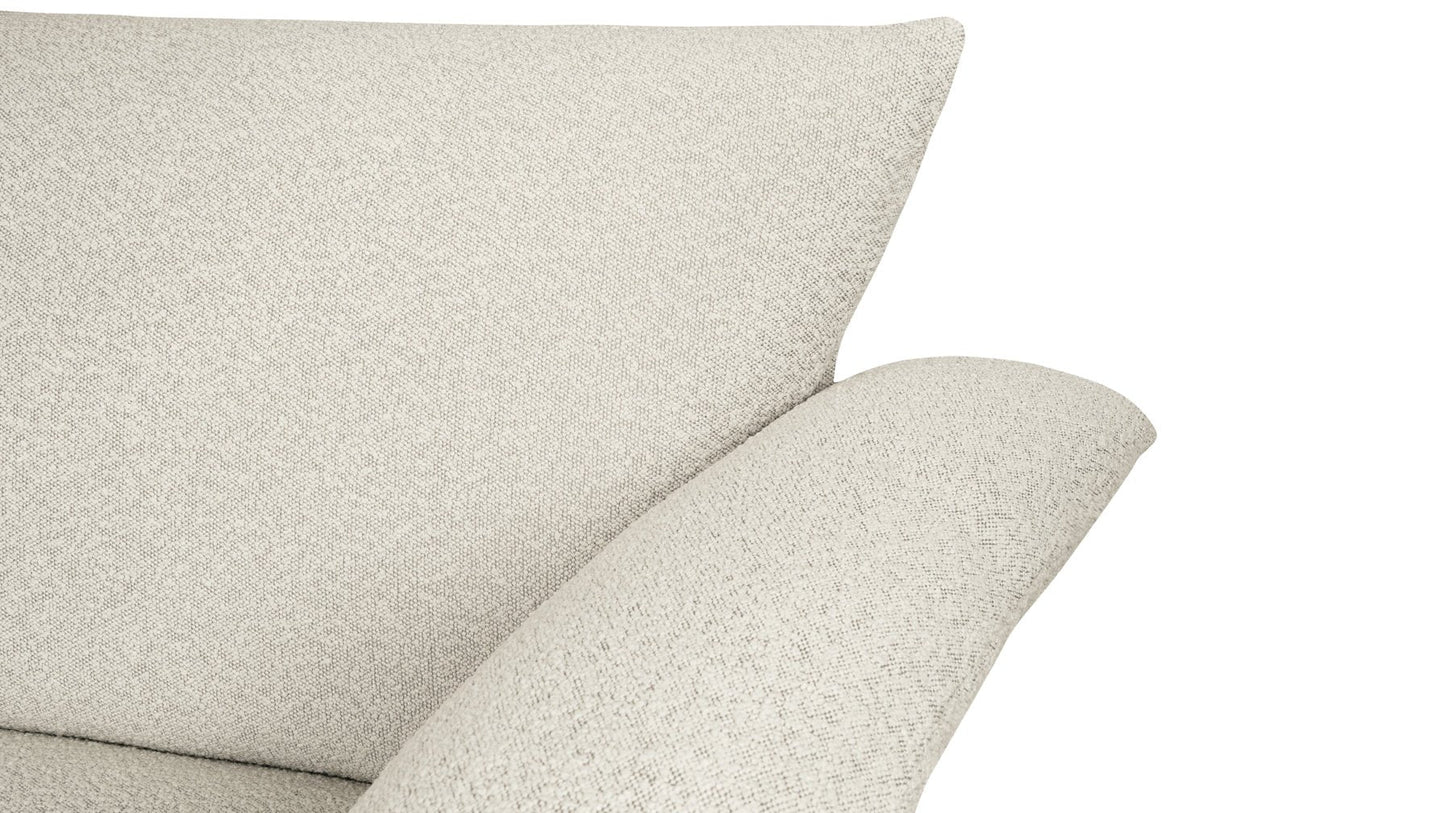 Pillow Talk Lounge Chair, Warm Frost