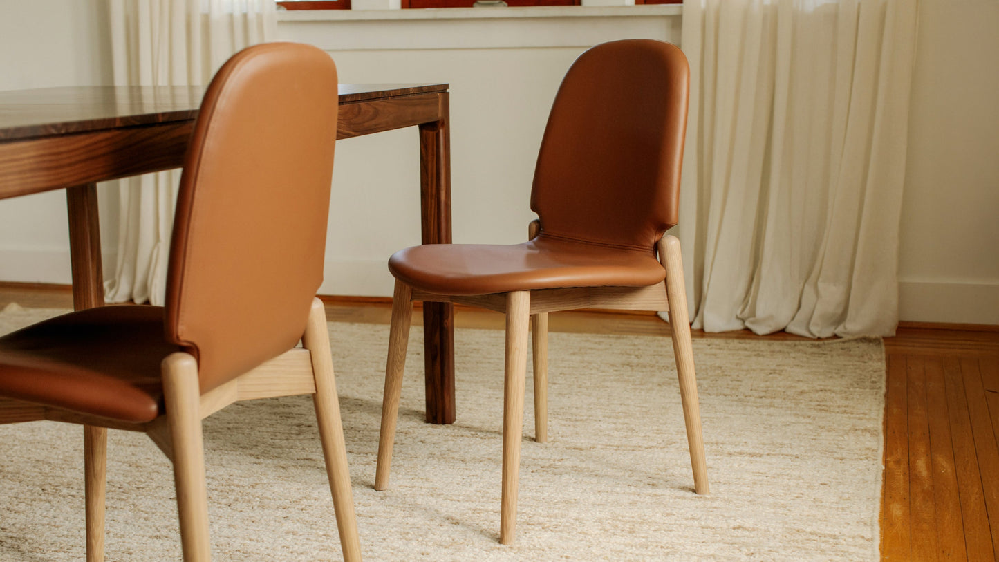 Dine In Dining Chair (Set Of Two), Oak/Pecan