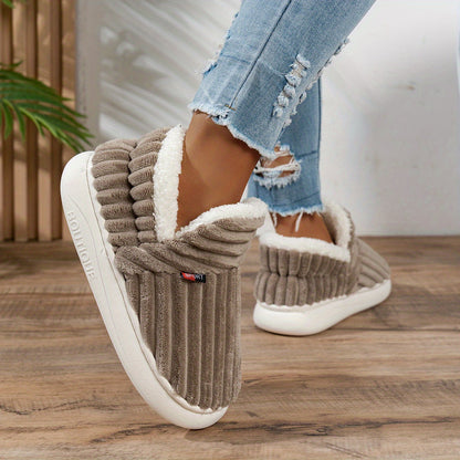 Bianca | Pantofole in peluche CozyStep