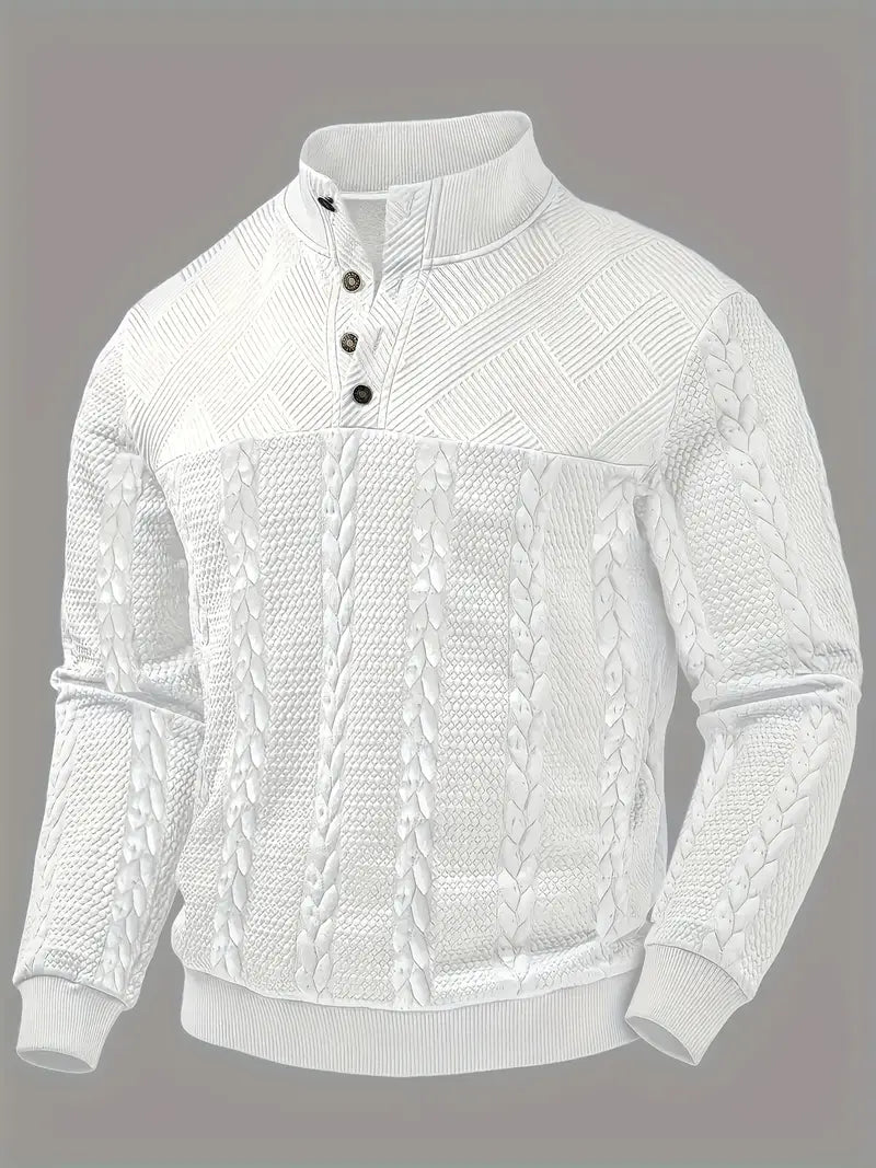 DAVIS™|MAGLIONE A RIGHE ELEGANTE
