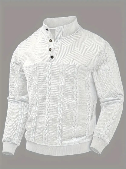 DAVIS™|MAGLIONE A RIGHE ELEGANTE