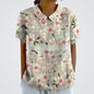 FABIANA|BLUSA FLOREALE ELEGANTE