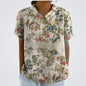 FABIANA|BLUSA FLOREALE ELEGANTE