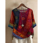 FLORIANA|TOP BOHO COLORATO