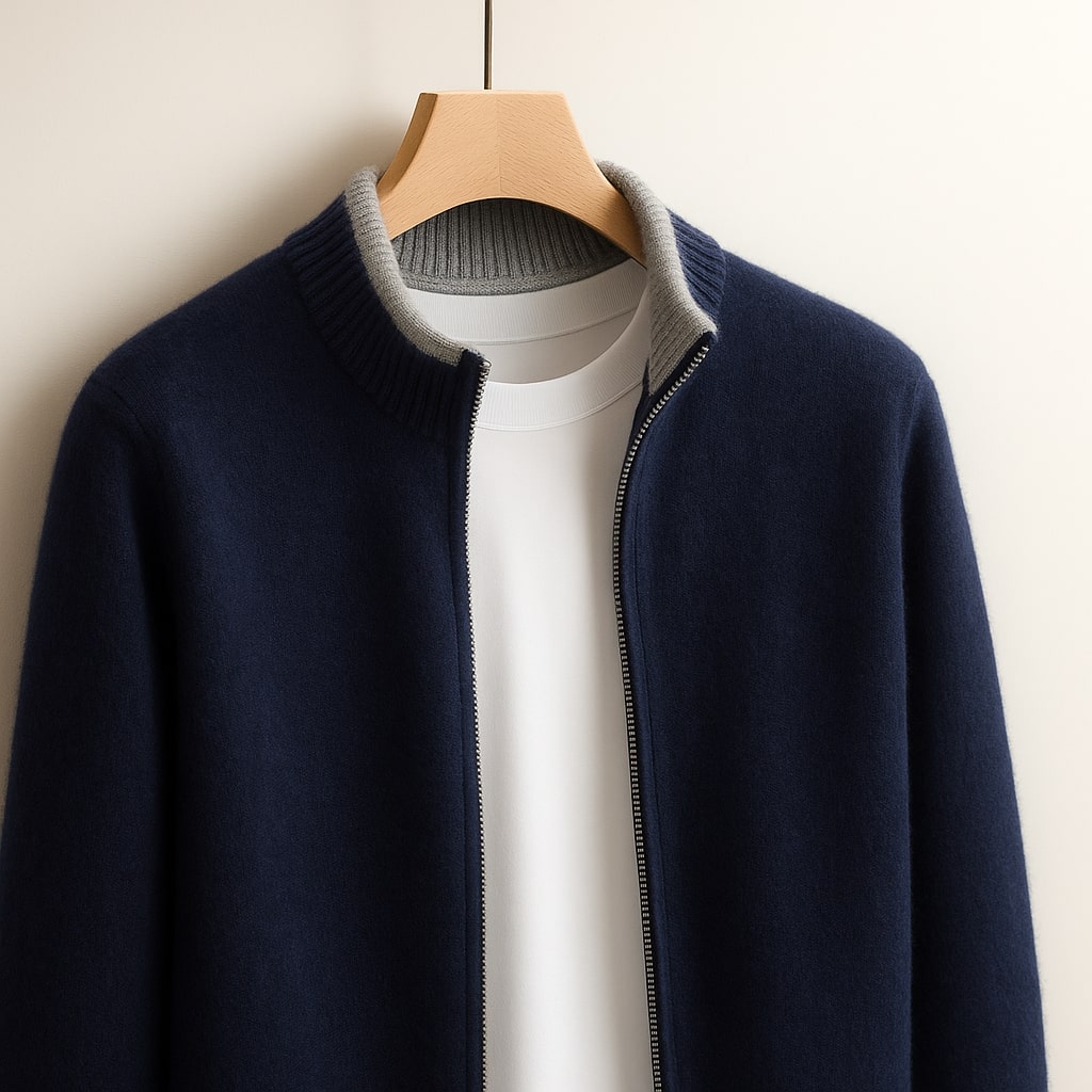 Marzini | Gilet in maglia con zip