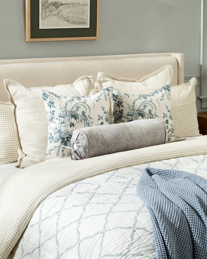 Liam Double Flange Pillow Cover