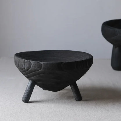 Akira Wooden Deco Bowl / 20cm