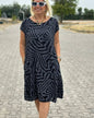 NELIA|Abito Estivo con Stampa Elegante