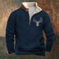PIERRE™|MAGLIONE A QUARTO ZIP
