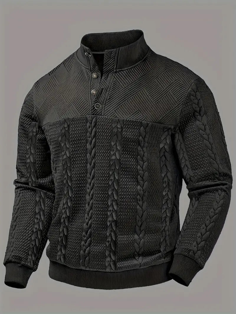 DAVIS™|MAGLIONE A RIGHE ELEGANTE