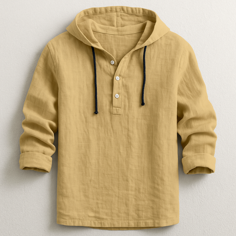 ALDRIN™|CAMICIA CON CAPPUCCIO