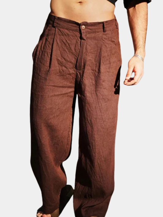 LUCIANO™|PANTALONI ESTIVI AMPI
