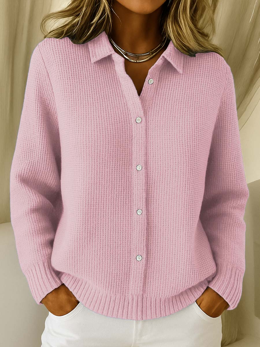 Maeve | Cardigan classico a maglia con bottoni
