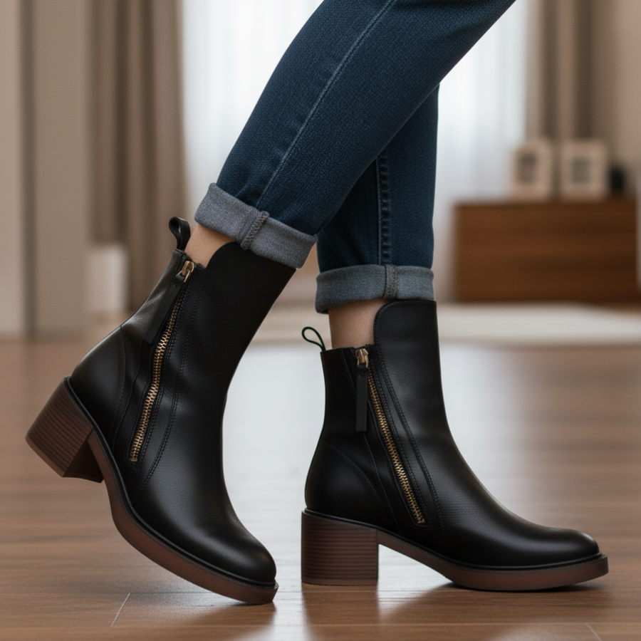 Valentina | Eleganti stivali neri