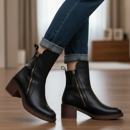 Valentina | Eleganti stivali neri