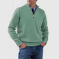 DERRICK™|MAGLIONE CON MEZZA ZIP