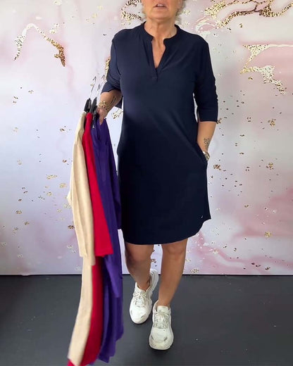 GIULIET|ABITO ELEGANTE SCOLLO A V