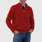 DERRICK™|MAGLIONE CON MEZZA ZIP