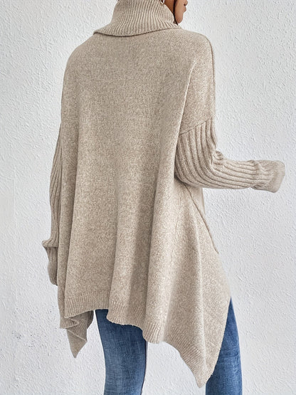 ODETTE™|MAGLIONE DOLCEVITA OVER