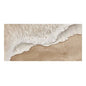 Abstract Textured Canvas Wall Art / Coastal Waves