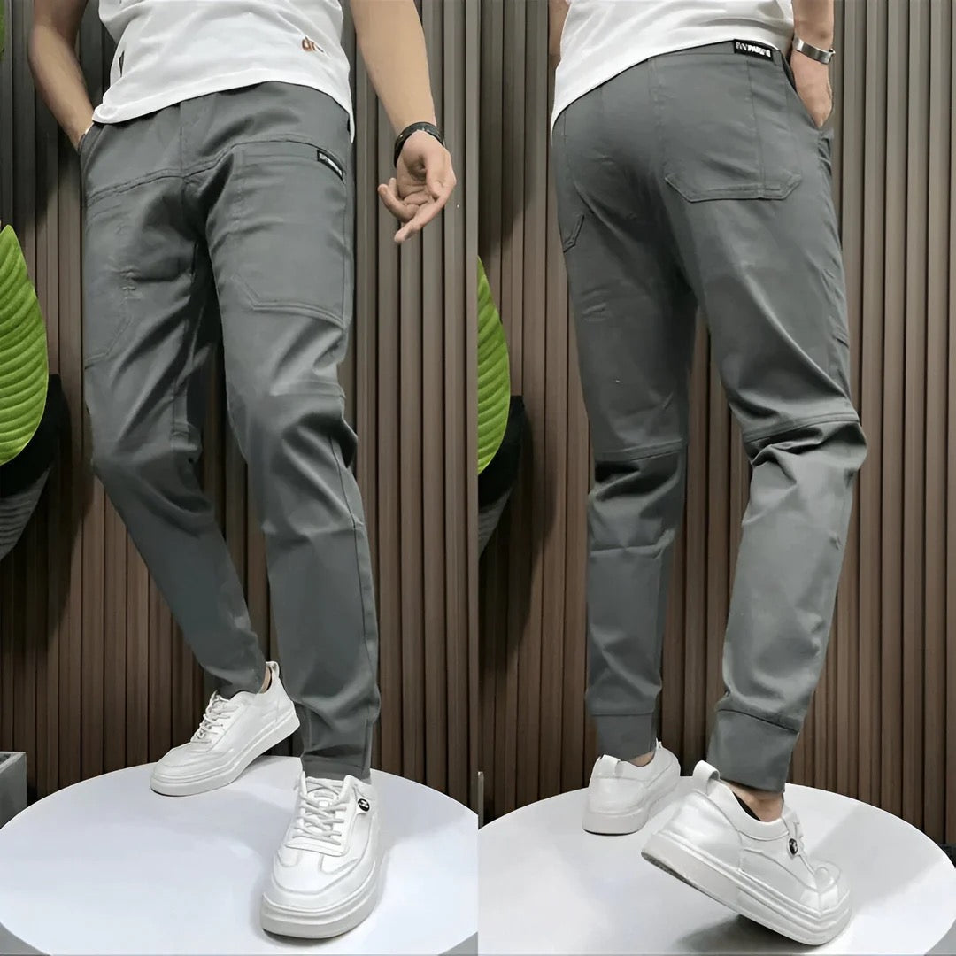 Paolo | Pantaloni cargo elasticizzati premium