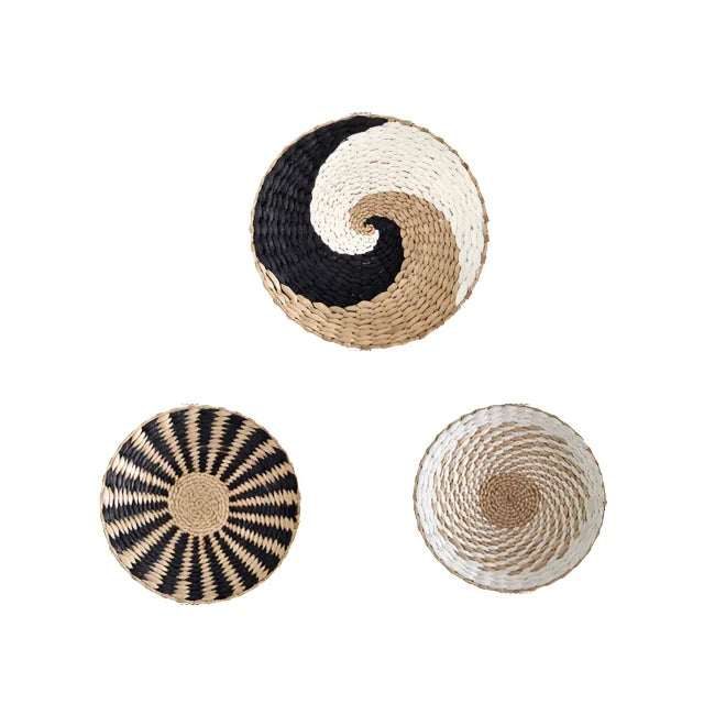 Ahar Handmade Rattan Wall Plates / 05