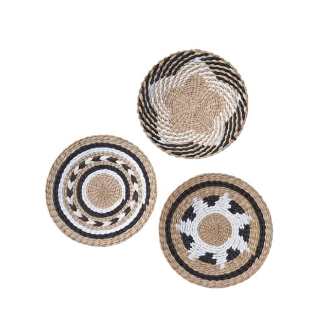 Ahar Handmade Rattan Wall Plates / 02