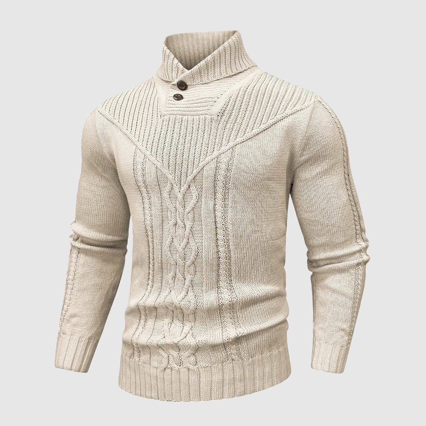 Alessandro | Veneti Pullover sartoriale con collo alto