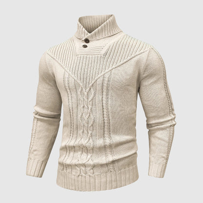 Alessandro | Veneti Pullover sartoriale con collo alto