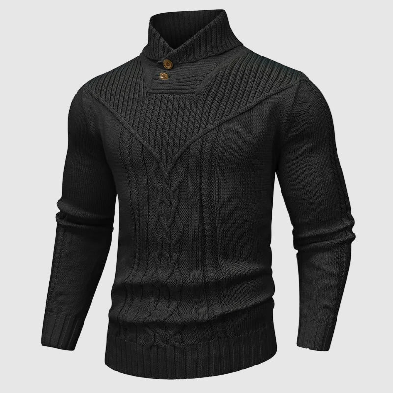 Alessandro | Veneti Pullover sartoriale con collo alto