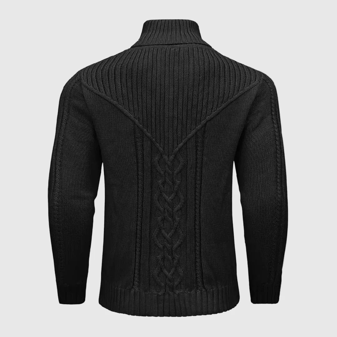 Alessandro | Veneti Pullover sartoriale con collo alto