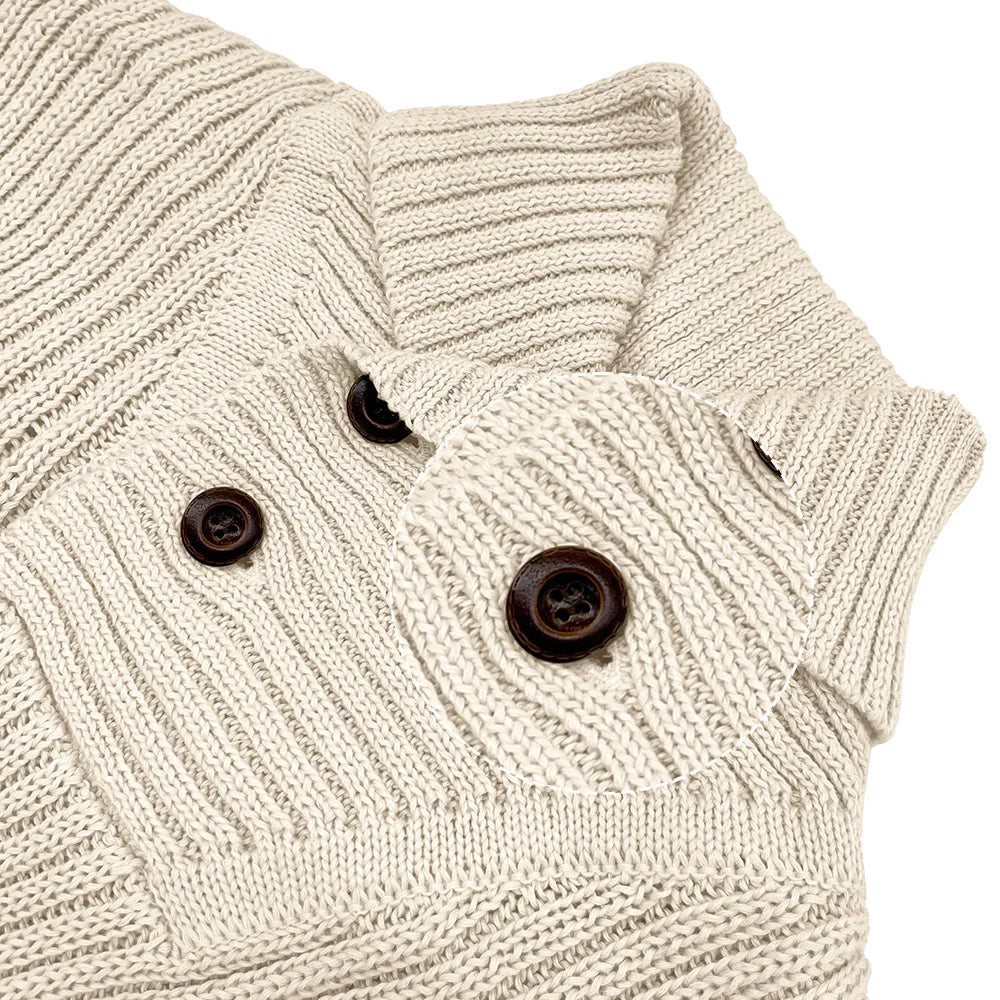 Alessandro | Veneti Pullover sartoriale con collo alto