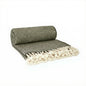 Fine Merino Wool Blanket / Army Green
