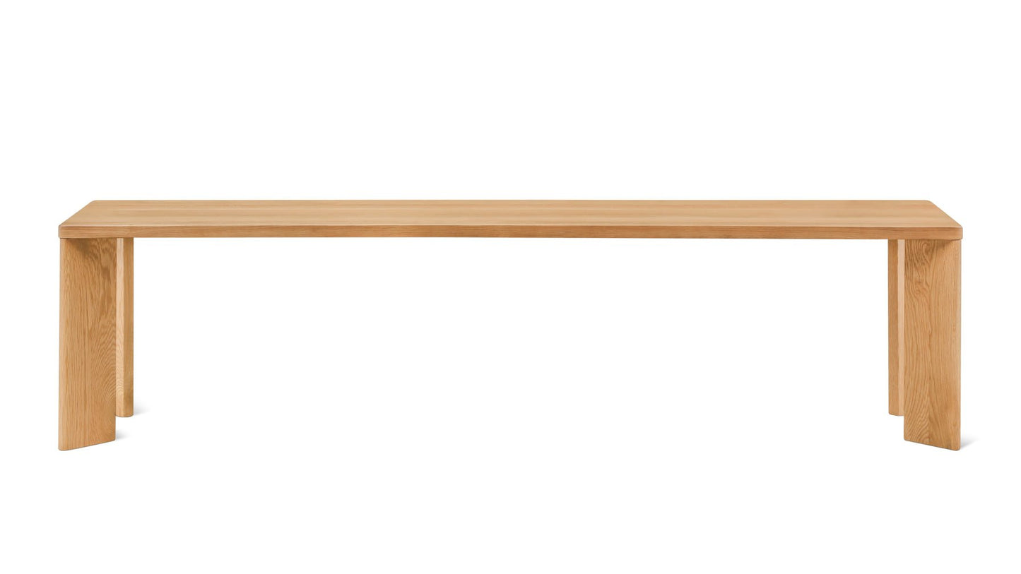 Frame Bench, Seats 3, Oak