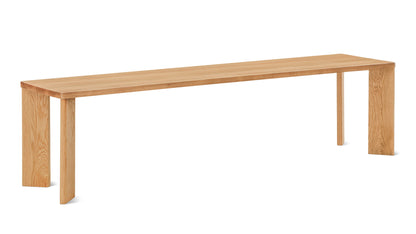 Frame Bench, Seats 3, Oak