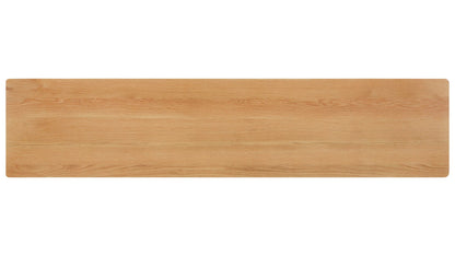 Frame Bench, Seats 3, Oak