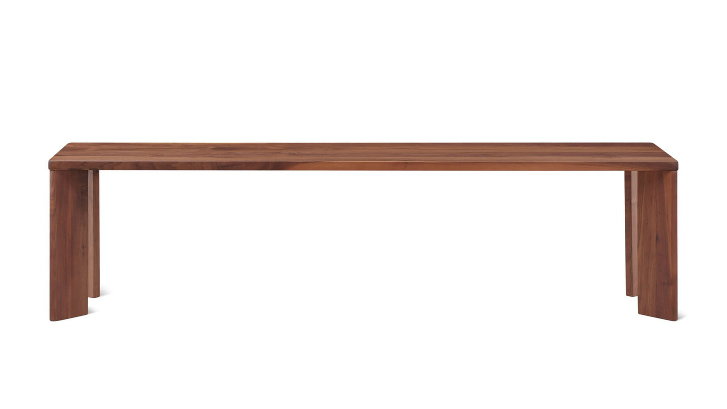 Frame Bench, Seats 3, American Walnut