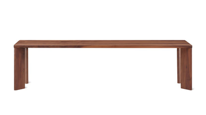 Frame Bench, Seats 3, American Walnut