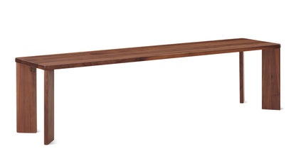 Frame Bench, Seats 3, American Walnut