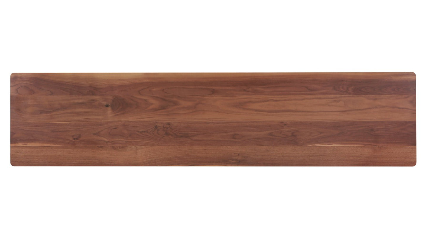 Frame Bench, Seats 3, American Walnut