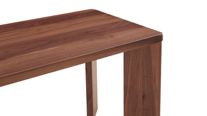 Frame Bench, Seats 3, American Walnut