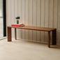 Frame Bench, Seats 2, American Walnut