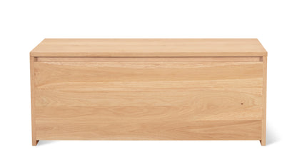 Everyday Storage Bench, Oak