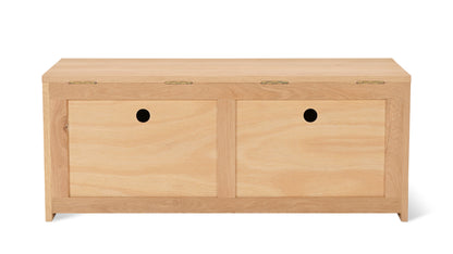 Everyday Storage Bench, Oak
