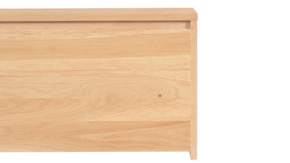 Everyday Storage Bench, Oak