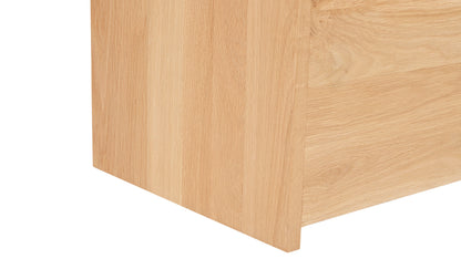 Everyday Storage Bench, Oak