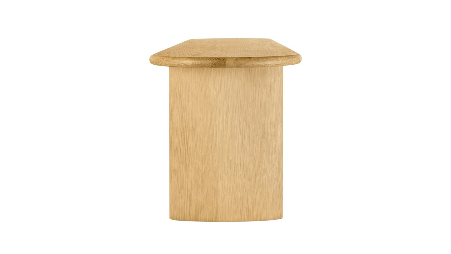 Union Bench, Seats 3, White Oak