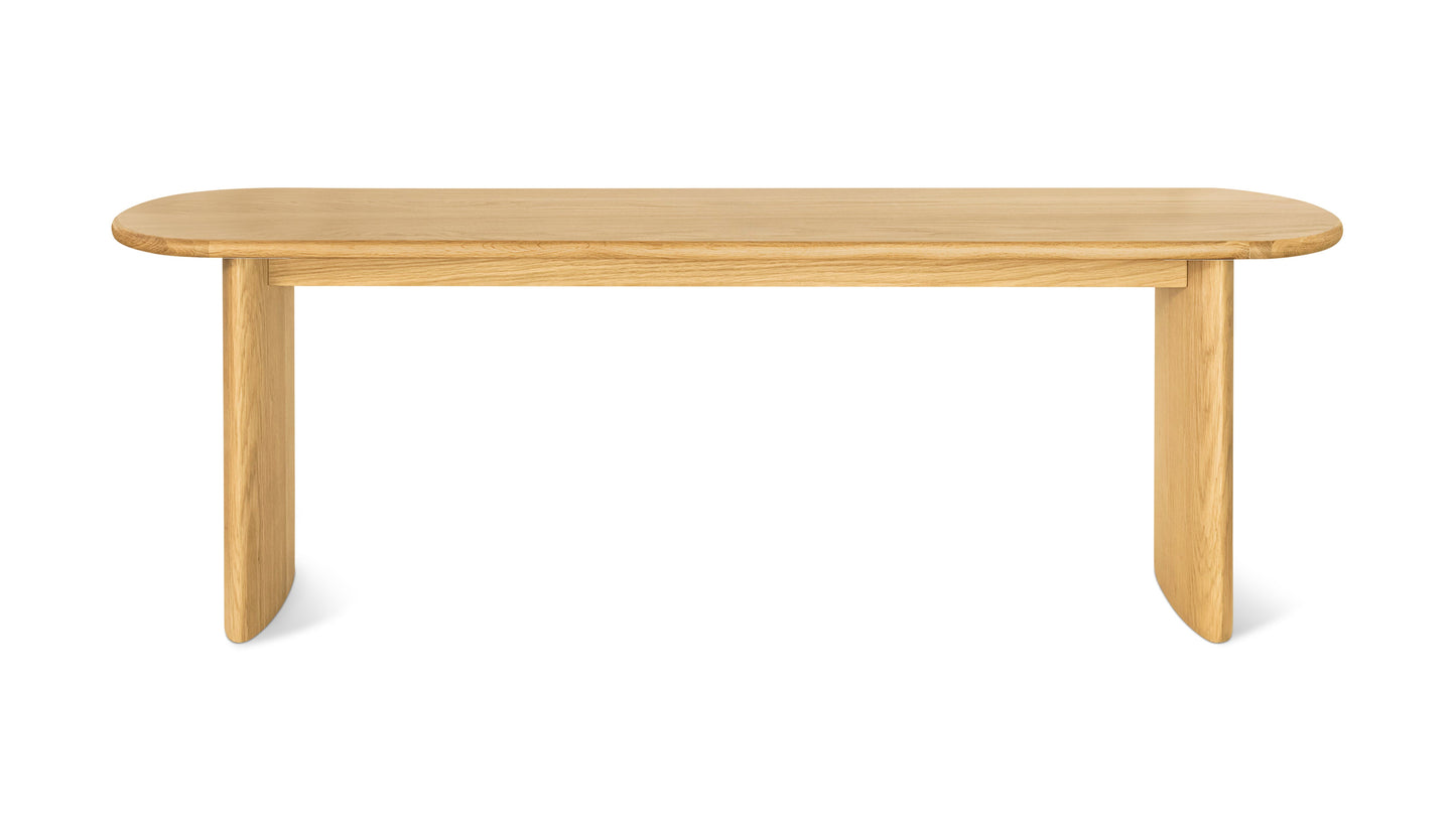 Union Bench, Seats 2, White Oak