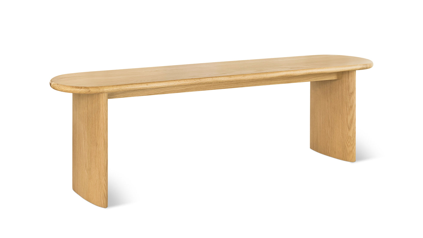Union Bench, Seats 2, White Oak